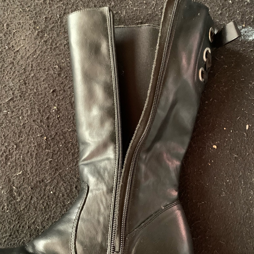 Girls over-calf, zip-up boots, size 5M, excellent condition, see photos - Picture 11 of 11